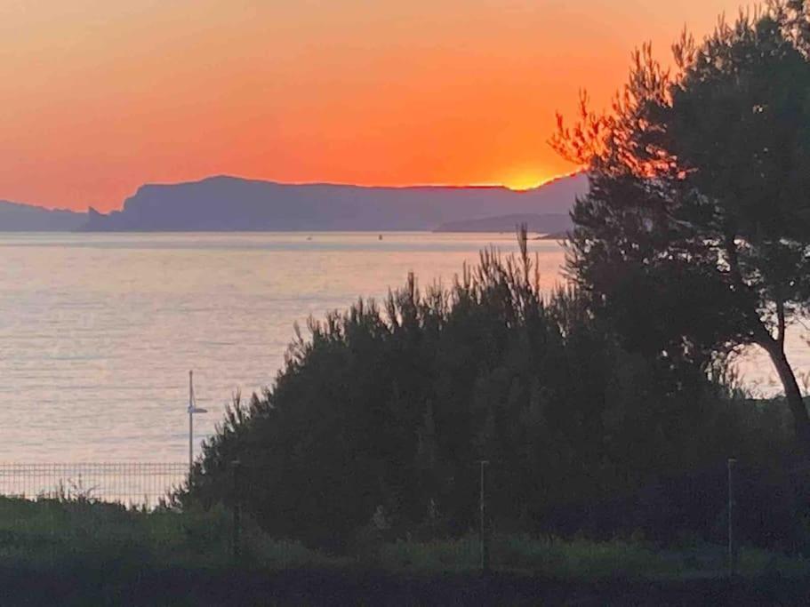 Sea-View - Wifi - Parking Leilighet Six-Fours-les-Plages Eksteriør bilde